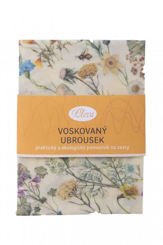 Voskovaný ubrousek - louka, různé velikosti - Velikost voskovaného ubrousku: 30x30 cm